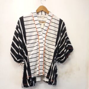 Stripe Kimono Top