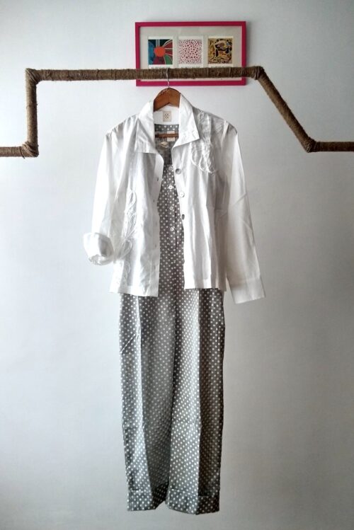 Textured Classic White Shirt