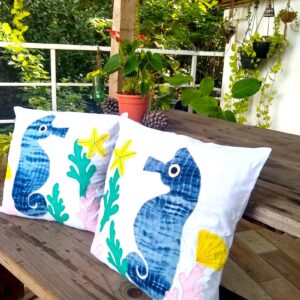 Sea Life Cushion cover (Set of 2)